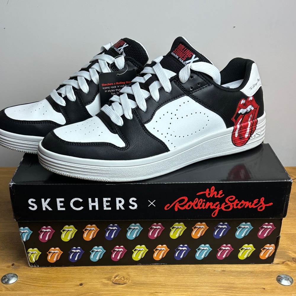 Skechers Rolling Stones Mark Nason Collab Limited Edition Mens 10.5 Sneakers